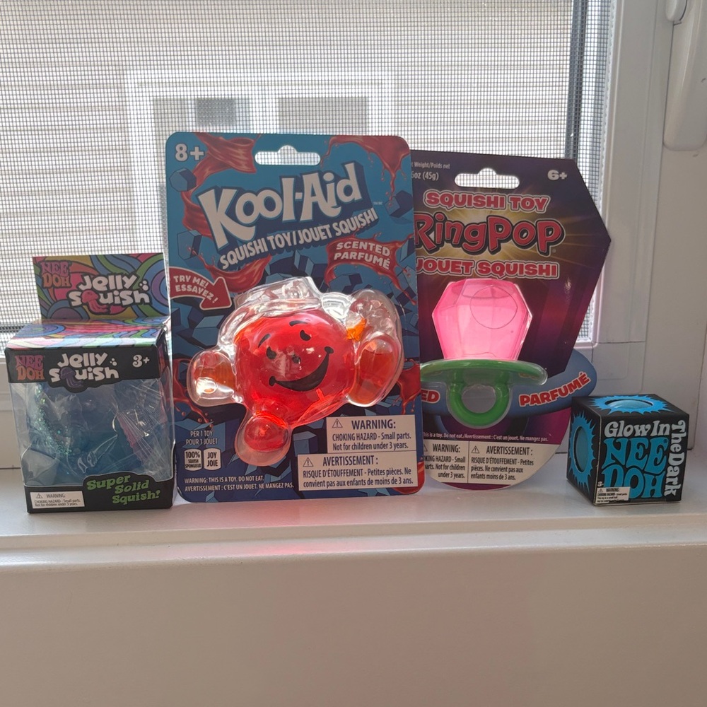 Red Squishy Toy - Scented Kids Toy
